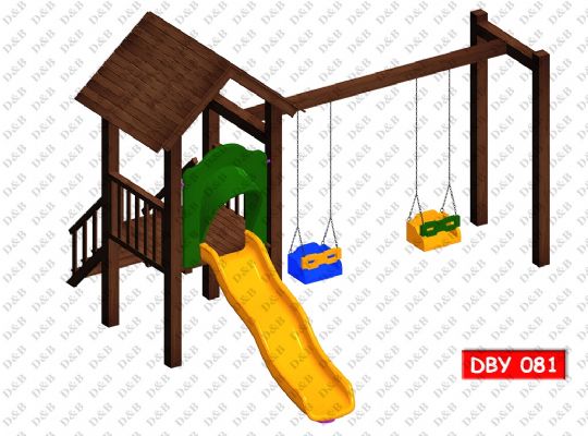 DBY 081 Wooden Play Ground