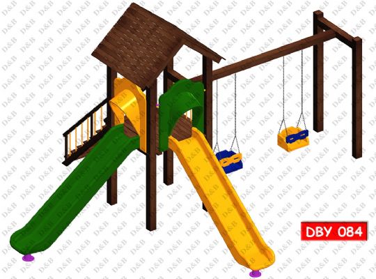 DBY 084 Wooden Play Ground