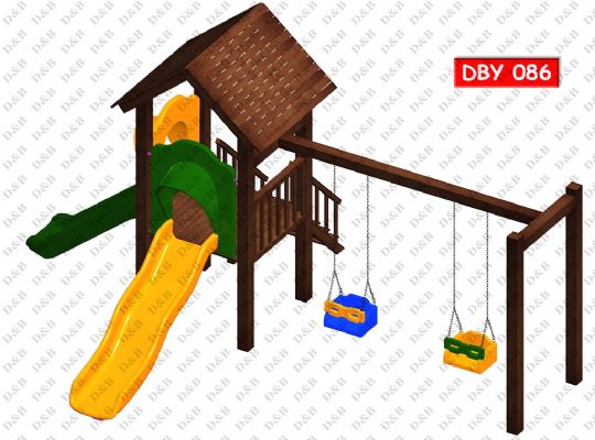 DBY 086 Wooden Play Ground