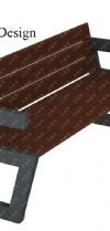 Composite-Aluminum-Metal Benches