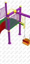 Metal Polyethylene Playgrounds