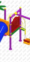 Metal Polyethylene Playgrounds