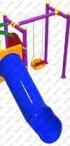 Metal Polyethylene Playgrounds