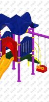 Metal Polyethylene Playgrounds