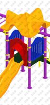 Metal Polyethylene Playgrounds