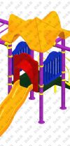 Metal Polyethylene Playgrounds