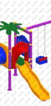 Metal Polyethylene Playgrounds