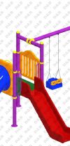 Metal Polyethylene Playgrounds