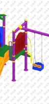 Metal Polyethylene Playgrounds