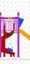 Metal Polyethylene Playgrounds