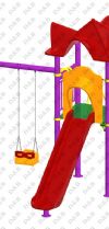 Metal Polyethylene Playgrounds