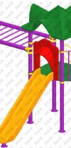 Metal Polyethylene Playgrounds