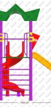 Metal Polyethylene Playgrounds