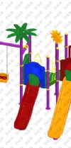 Metal Polyethylene Playgrounds