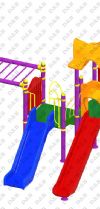 Metal Polyethylene Playgrounds