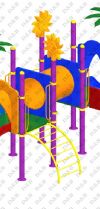 Metal Polyethylene Playgrounds