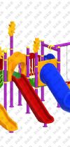 Metal Polyethylene Playgrounds