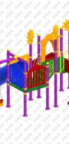 Metal Polyethylene Playgrounds