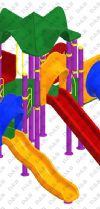 Metal Polyethylene Playgrounds