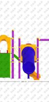 Metal Polyethylene Playgrounds