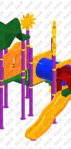 Metal Polyethylene Playgrounds