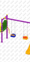 Metal Polyethylene Playgrounds