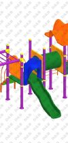 Metal Polyethylene Playgrounds