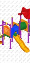 Metal Polyethylene Playgrounds