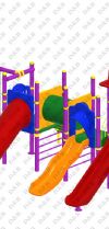 Metal Polyethylene Playgrounds