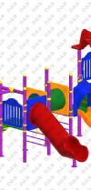 Metal Polyethylene Playgrounds