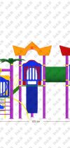 Metal Polyethylene Playgrounds