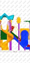 Metal Polyethylene Playgrounds