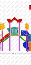 Metal Polyethylene Playgrounds