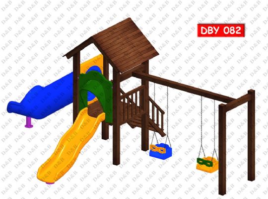 DBY 082 Wooden Play Ground