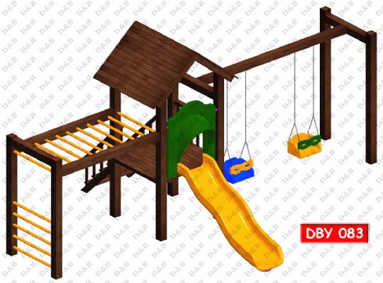 DBY 083 Wooden Play Ground