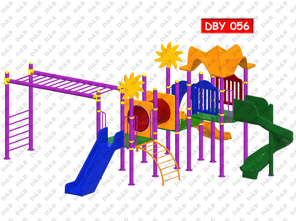 Metal Polyethylene Playgrounds