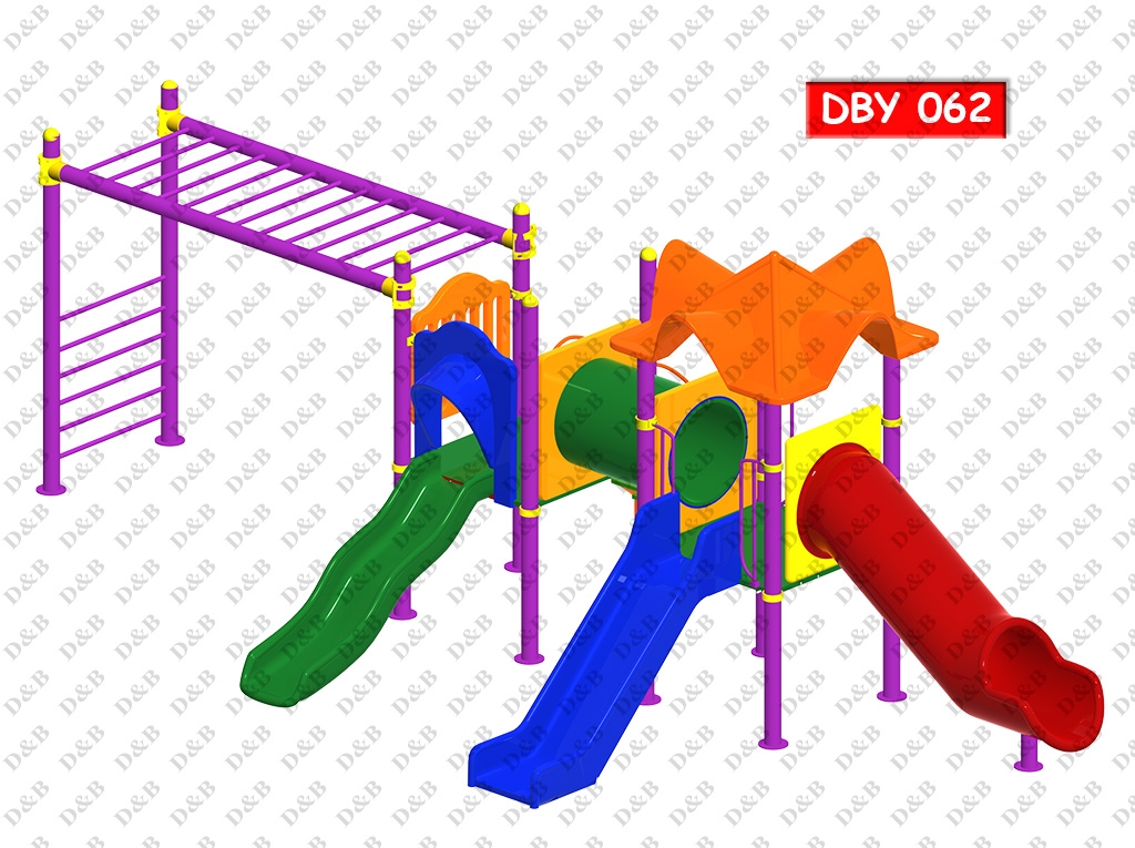 Metal Polyethylene Playgrounds
